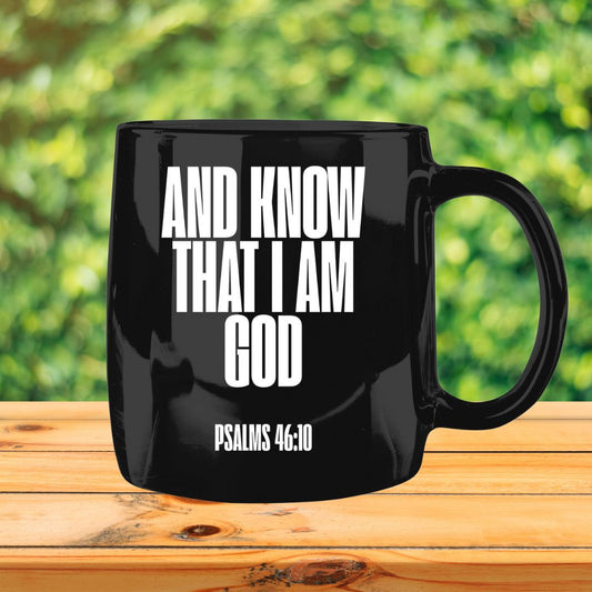 Be Still Mug - Black