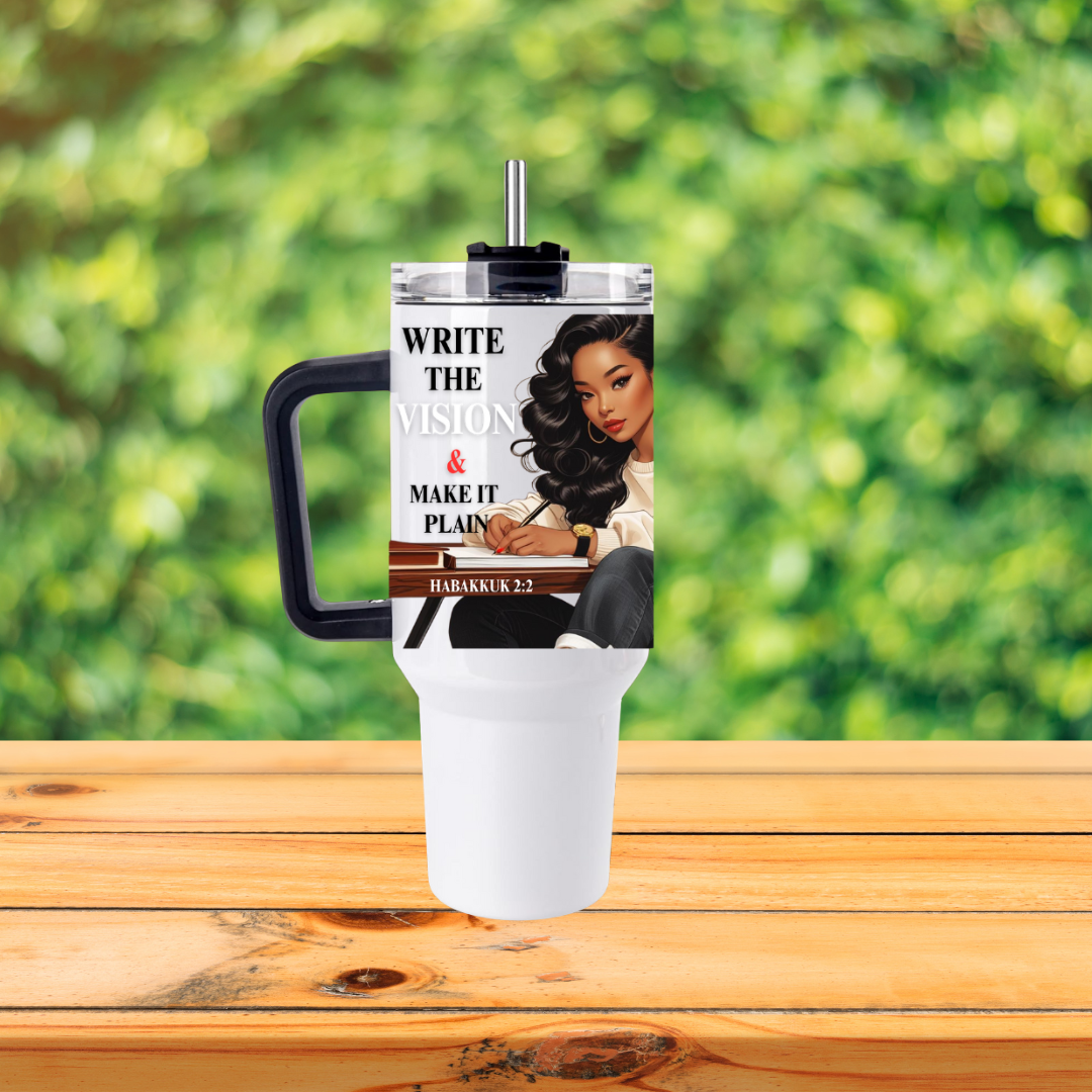 Write The Vision 40oz Tumbler