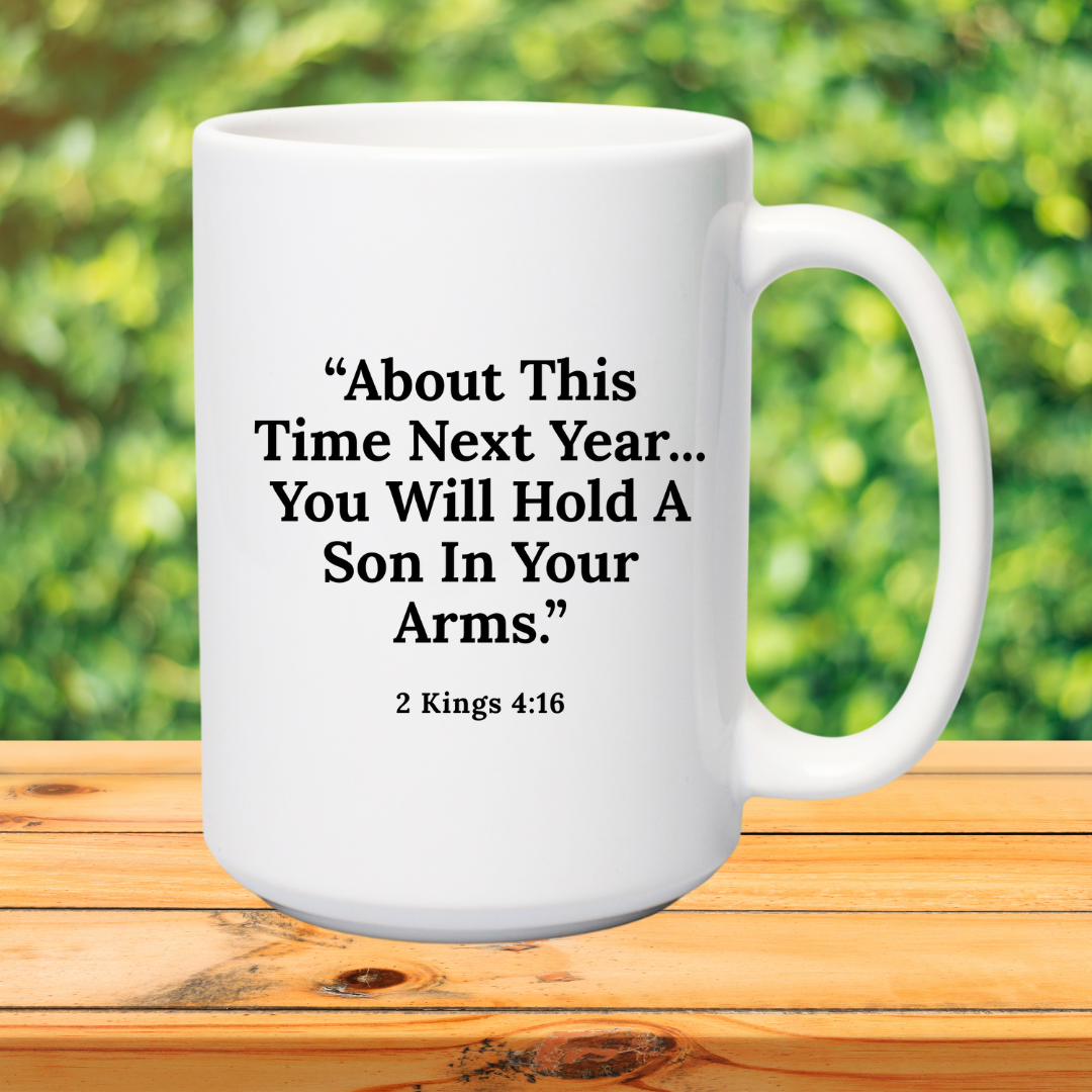 About This Time Next Year Mug