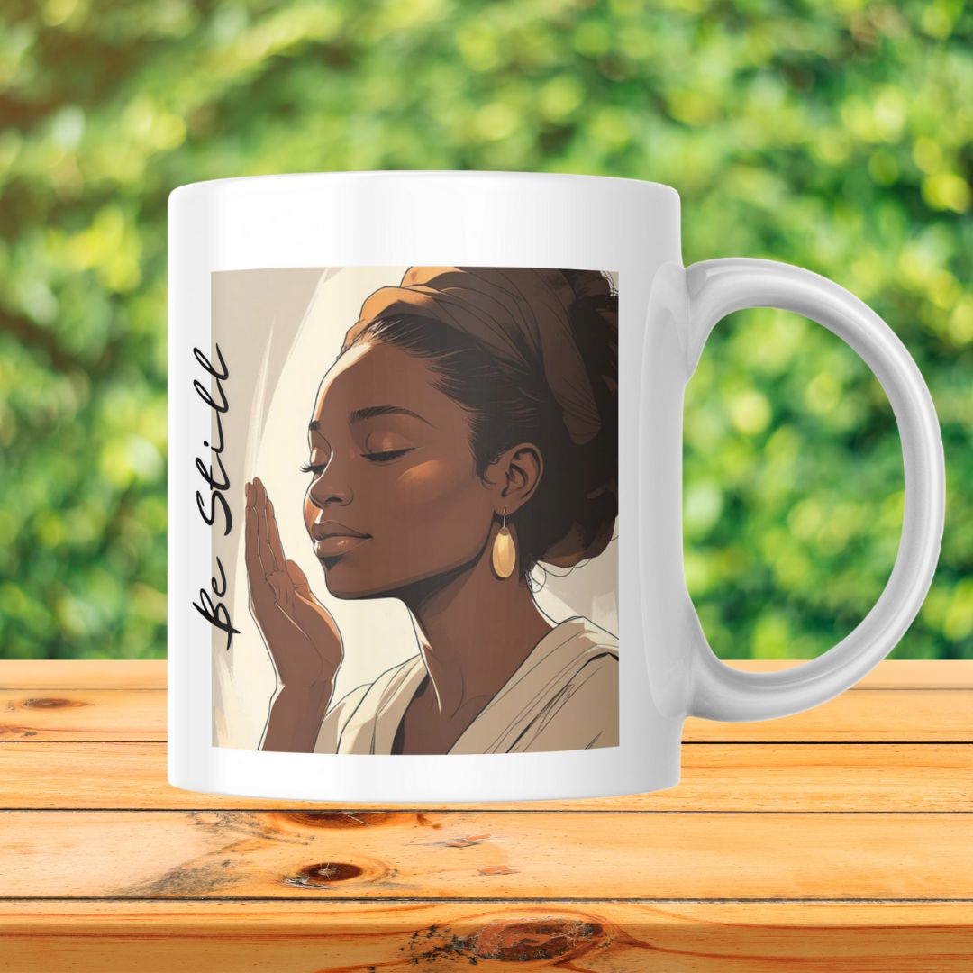 Be Still Mug- White