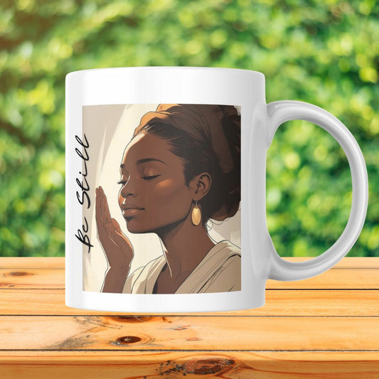 Be Still Mug- White